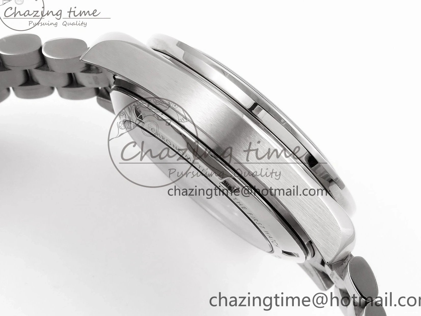 0302 Classic Speedmaster SS RMF Best Edition White Dial on SS Bracelet Lemania HW 7723